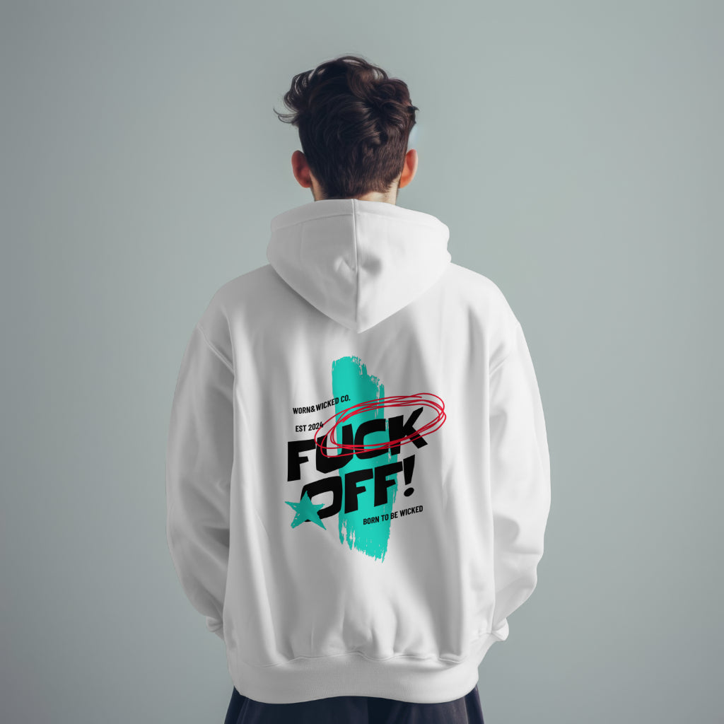 F*** Off" Oversized Ultra Heavy Hoodie