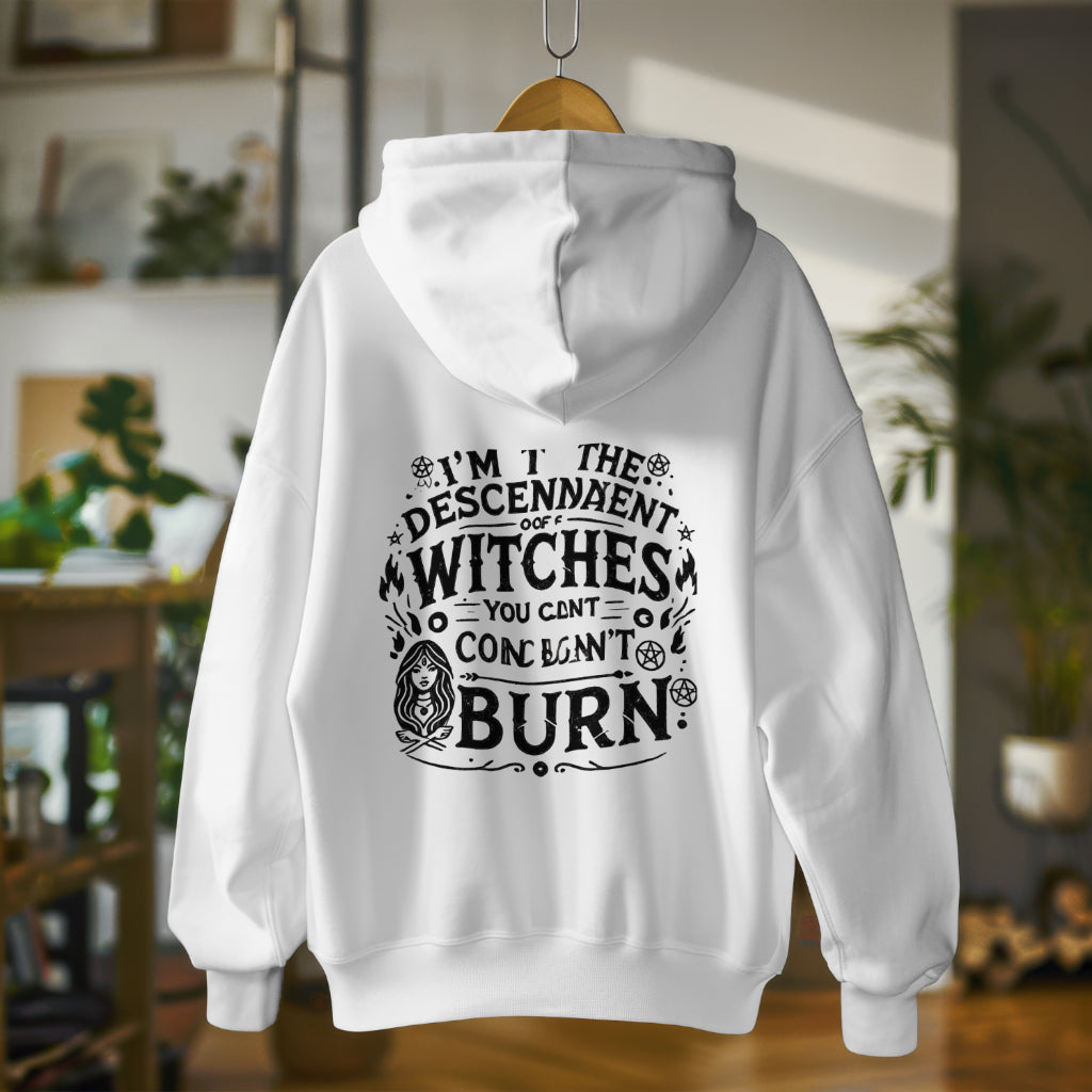 Descendant of Witches Organic Cotton Hoodie by Worn & Wicked Co.