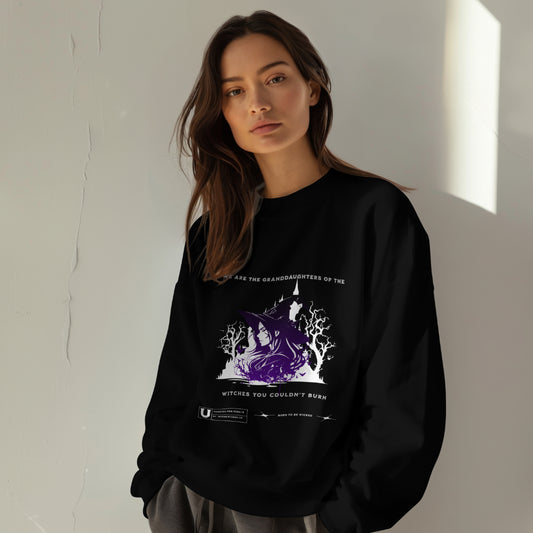 Granddaughters of Witches Oversized Heavyweight Crewneck | Organic Cotton Streetwear