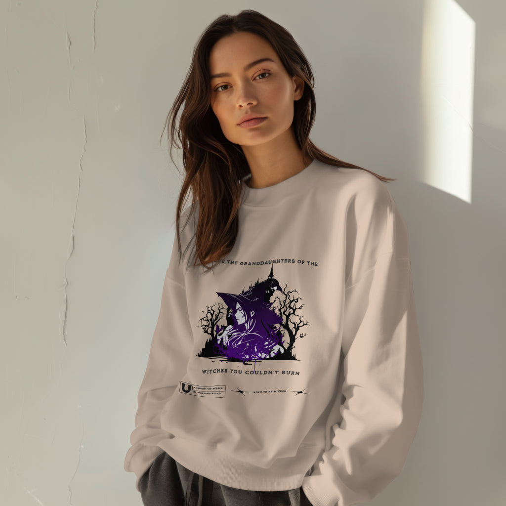 Granddaughters of Witches Oversized Heavyweight Crewneck | Organic Cotton Streetwear