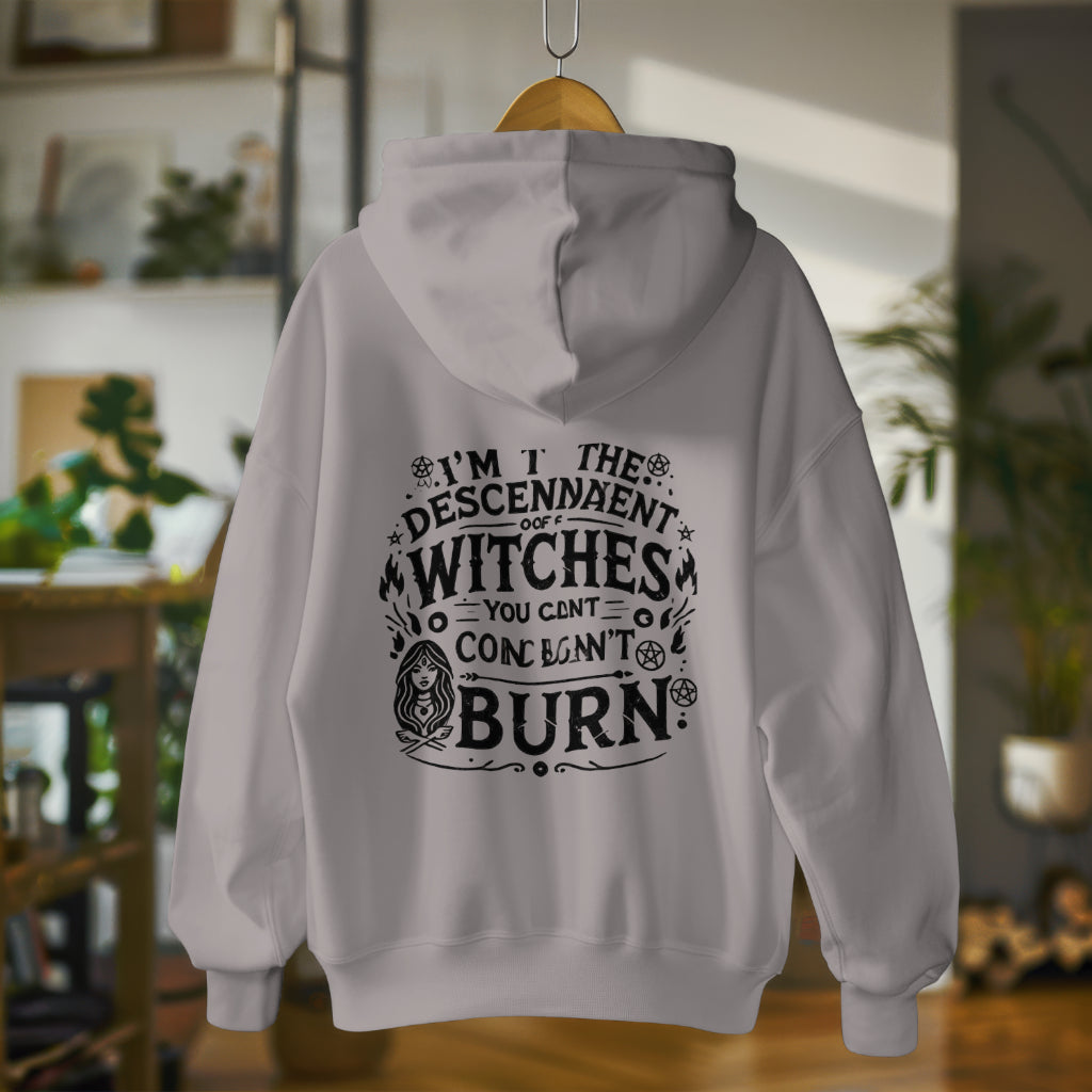 Descendant of Witches Organic Cotton Hoodie by Worn & Wicked Co.